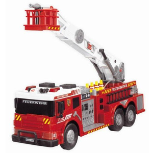 Dickie - Feuerwehrfahrzeug mit Freilauf, Licht und Sound - ca. 62 cm