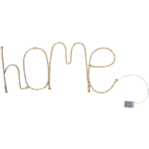 LED-Schriftzug - Home - 97 x 42 cm