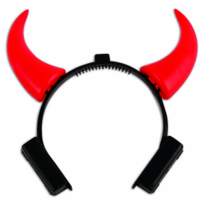 Haarreif - Teufelshörner - mit Blinkfunktion