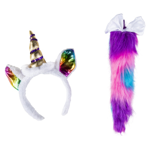 Faschingsset - Einhorn - für Erwachsene - 2-teilig