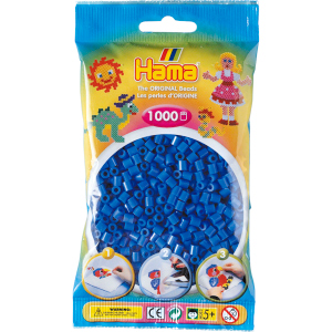 Hama Bügelperlen - 1000 Perlen - hellblau