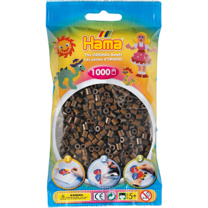 Hama Bügelperlen - 1000 Perlen - braun
