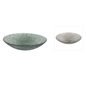 Schale - aus Glas - Ø = ca. 40 cm - 1 Stück