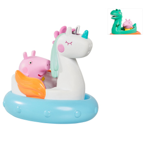 Peppa Wutz - Wasserspielfiguren-Set - Badeinsel - 1 Stück