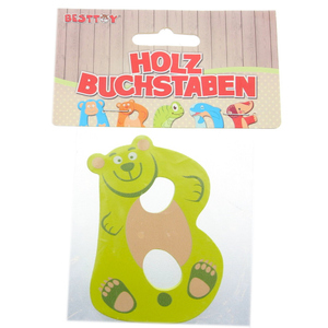 Besttoy - Holzbuchstabe - B - grün