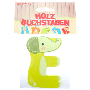 Besttoy - Holzbuchstabe - E - grün
