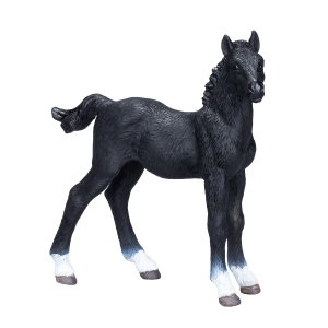 Besttoy Farmland - Hannoveraner Fohlen schwarz - Spielfigur 381000