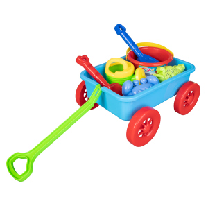 Besttoy - Nachziehwagen inklusive Zubehör - 7-teilig