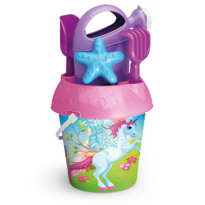 Sandeimergarnitur - Einhorn - 6 Teile