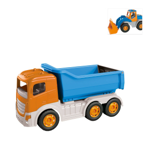 Baustellenfahrzeug - Kipper oder Schaufelbagger - 1 Stück