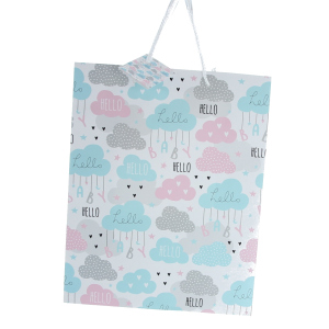 Geschenktasche Hello Baby - ca. 26 x 12,5 x 32 cm
