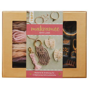Makramee-Schmuckset - With Love