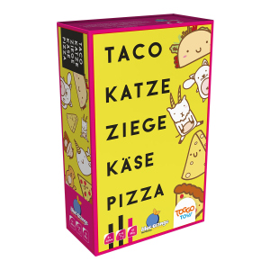 Taco Katze Ziege Käse Pizza - Partyspiel