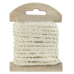 Kordel - ca. 3 m - creme