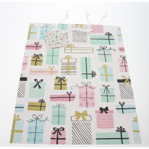 Geschenktasche Geschenke - ca. 17,5 x 22,5 x 9,5 cm