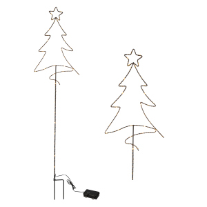 LED-Pflanzenstecker - Tannenbaum - ca. 100 x 24 cm