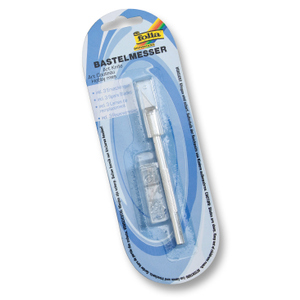 Bastelmesser mit 3 Ersatzklingen