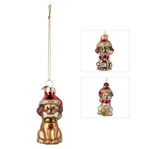 Dekohänger - Hund - ca. 3,5 x 3 x 7 cm - 1 Stück