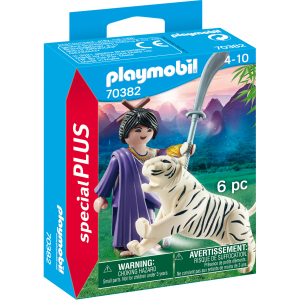 Playmobil® 70382 - Asiakämpferin mit Tiger - Playmobil® Special Plus