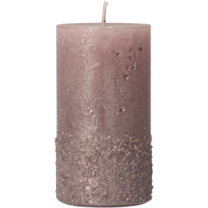 Stumpenkerze - Calla - ca. 7 x 8 cm - antikrosa