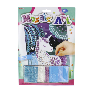 Besttoy - Glitzermosaik Bastelset - Einhorn
