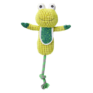 Hundespielzeug - Plüschtier - Frosch