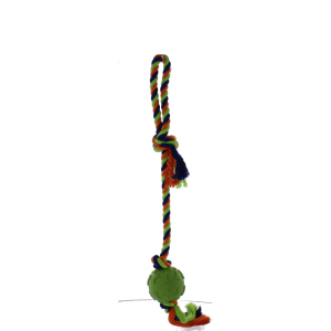Hundespielzeug - Spielseil mit Knoten - ca. 48 cm