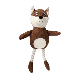 Hundespielzeug - Plüschtier Fuchs - ca. 36,5 x 23 cm