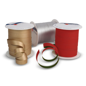 Geschenkband - zweifarbig - ca. 30 x 0,01 m - 1 Stück