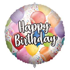 Folienballon - Luftballons - Ø = ca. 46 cm