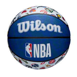Wilson - NBA Basketball All Team Tribute - Größe 7 - blau/rot