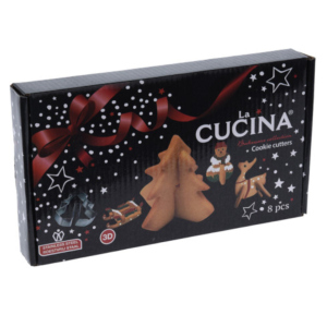 3D Ausstechformen - Weihnachten - 8 Stück