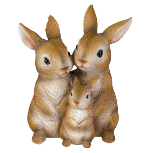 Dekohasen - aus Polyresin - ca. 19 x 13,5 x 23 cm