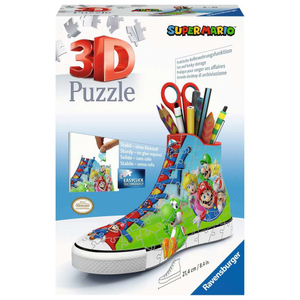 3D Puzzle - Sneaker - Super Mario - 108 Teile 