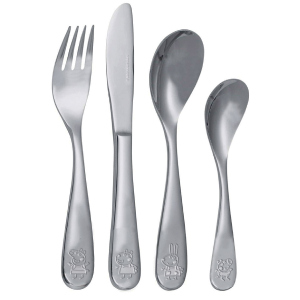 Peppa Wutz - Edelstahl Besteckset - 4 Teile