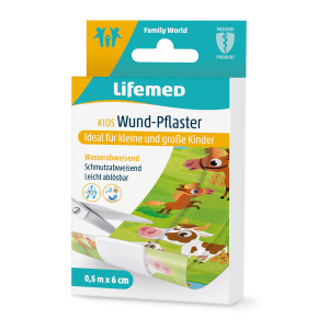 Lifemed® - Kinderpflaster - Farmtiere - ca. 0,5 m x 6 cm