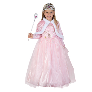 Kostüm - Rosenprinzessin - für Kinder - 3-teilig - verschiedene Größen