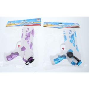 Besttoy - Wasserpistole - ca. 18 cm - blau oder lila - 1 Stück