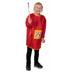 Besttoy - Mal- und Bastelkittel - für Kinder - rot - verschiedene Größen
