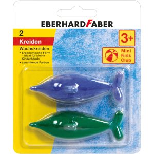 Eberhard Faber - Wachsmalkreiden in Delfinform - 1 Stück