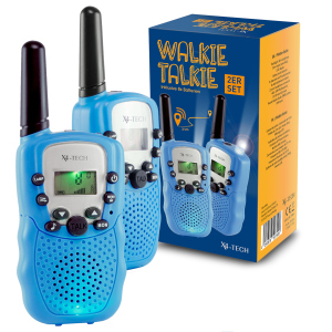 Walkie Talkie 2er Set - blau