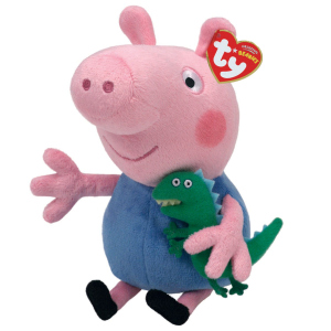 Peppa Wutz - TY Beanie Babies - George - ca. 15 cm