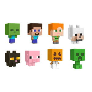 Minecraft Minis - Mob Head Sammelfigur - 1 Stück