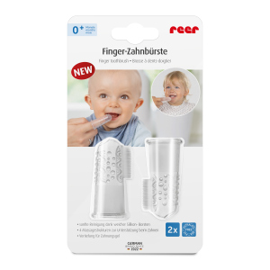 Reer -Finger-Zahnbürste Set - 2teilig