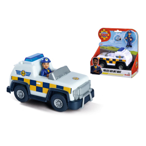 Feuerwehrmann Sam - Polizei 4x4 mit Rose Figur
