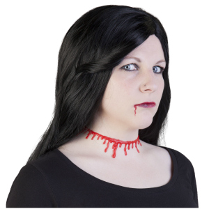 Faschingsschmuck - Blutkette