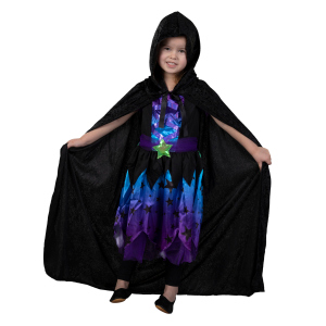 Cape - für Kinder - Samt - schwarz