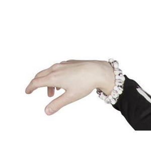 Faschingsschmuck - Armband - Totenköpfe