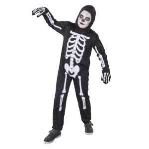 Kostüm - Skelett - für Kinder - 2-teilig - verschiedene Größen