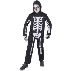 Kostüm - Skelett - für Kinder - 2-teilig - verschiedene Größen erhältlich
